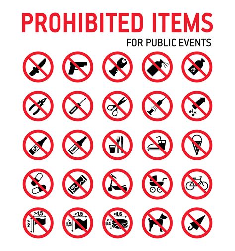 In this work, we. . Prohibited items